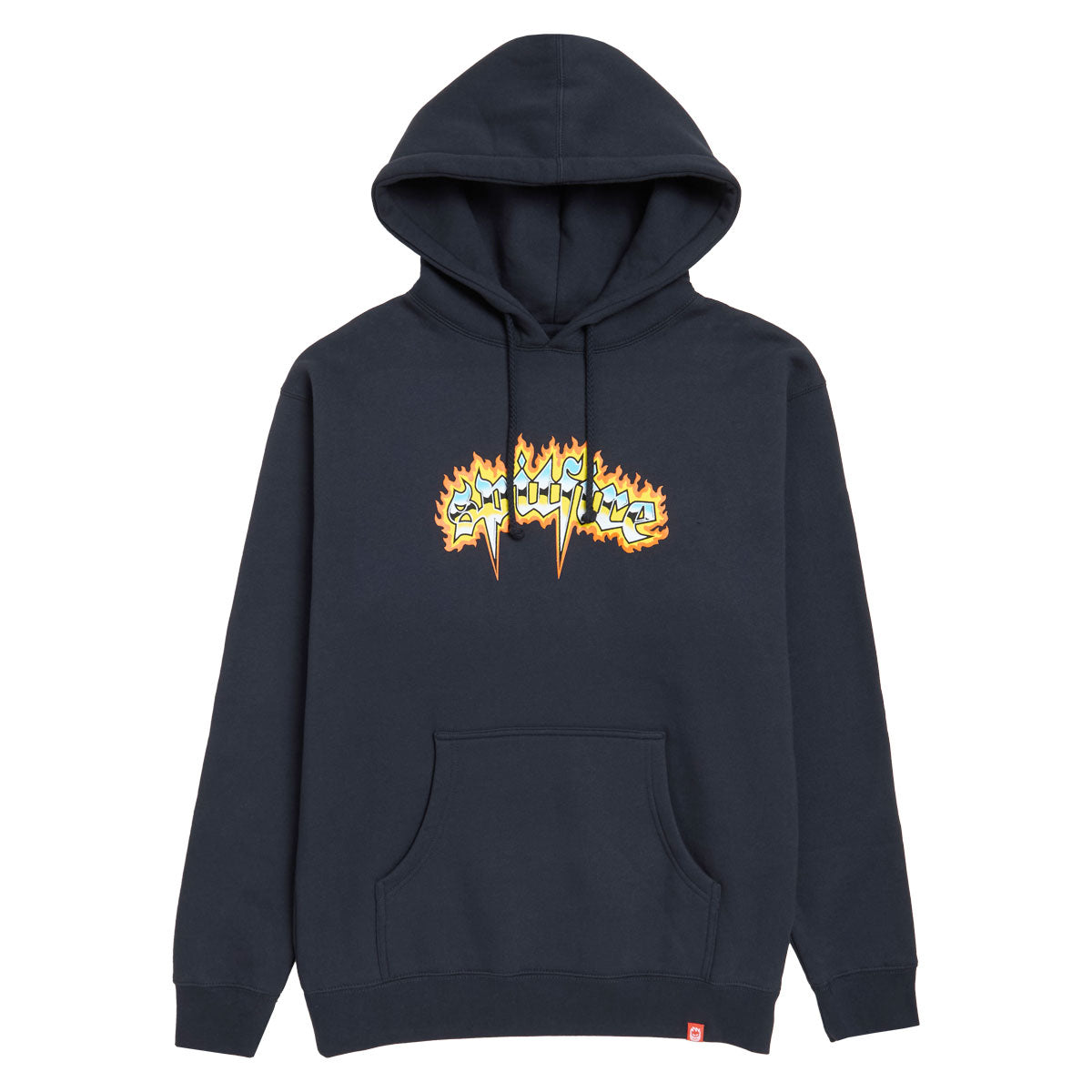 Spitfire Chrome Venom Hoodie - Navy/Multi Color Print image 1