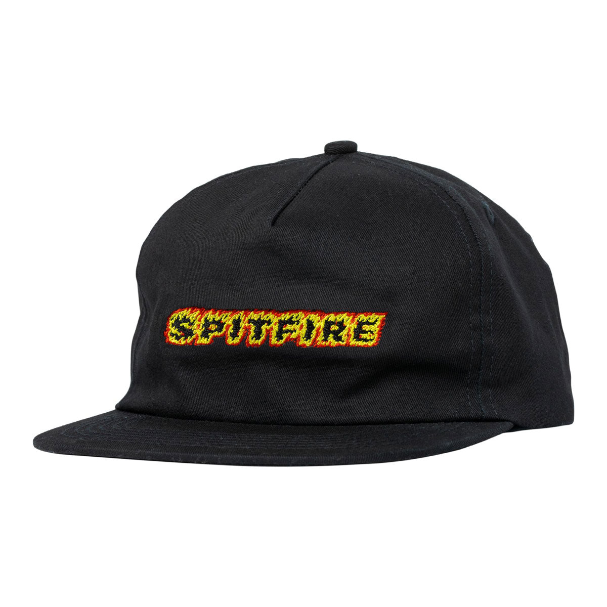 Spitfire Flames Script Hat - Black image 1