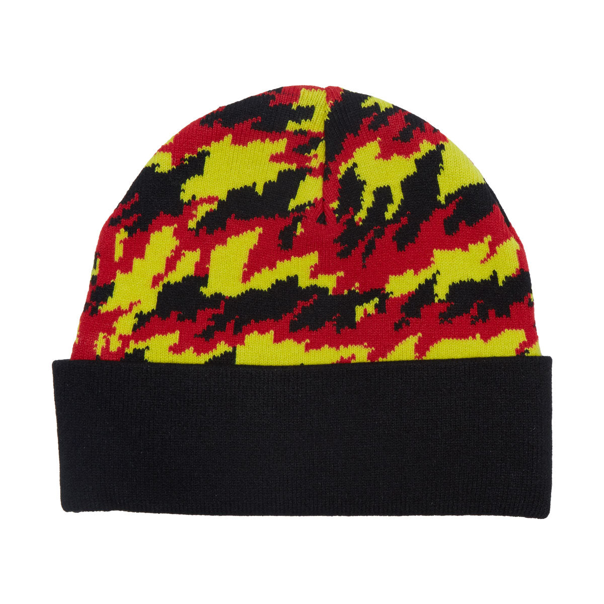Spitfire Bighead Flame Beanie - Black/Red/Yellow image 2