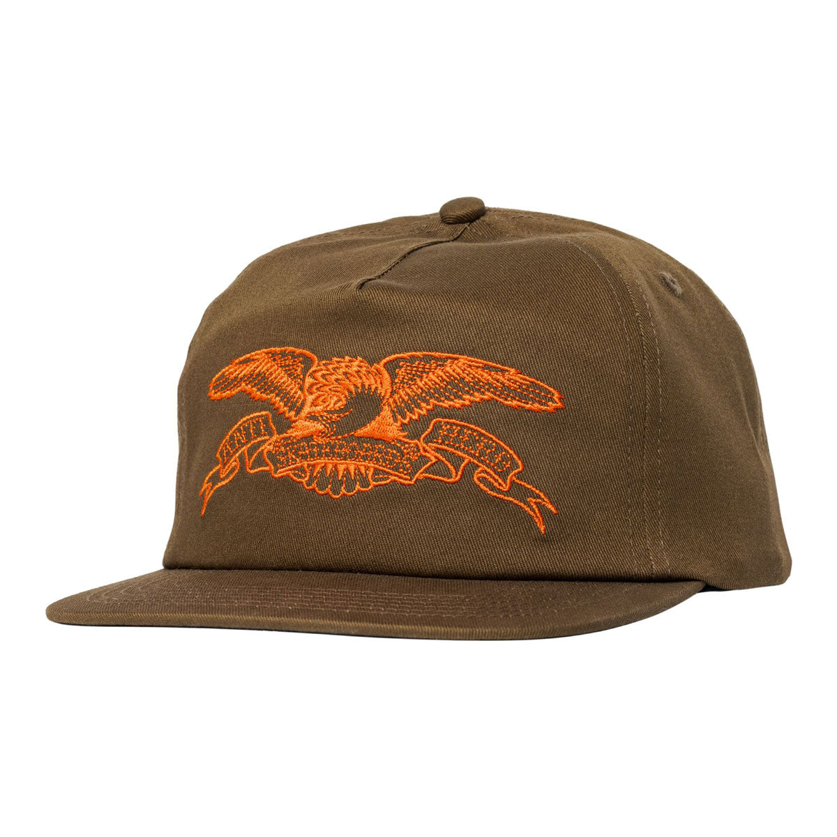 Anti-Hero Basic Eagle Hat - Brown/Orange image 1