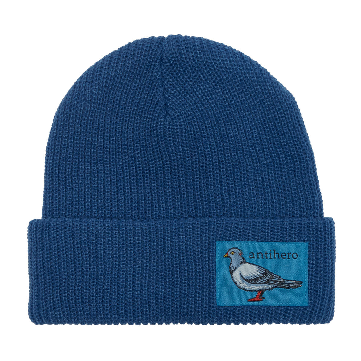 Anti-Hero Lil Pigeon Label Beanie - Blue/Blue image 1