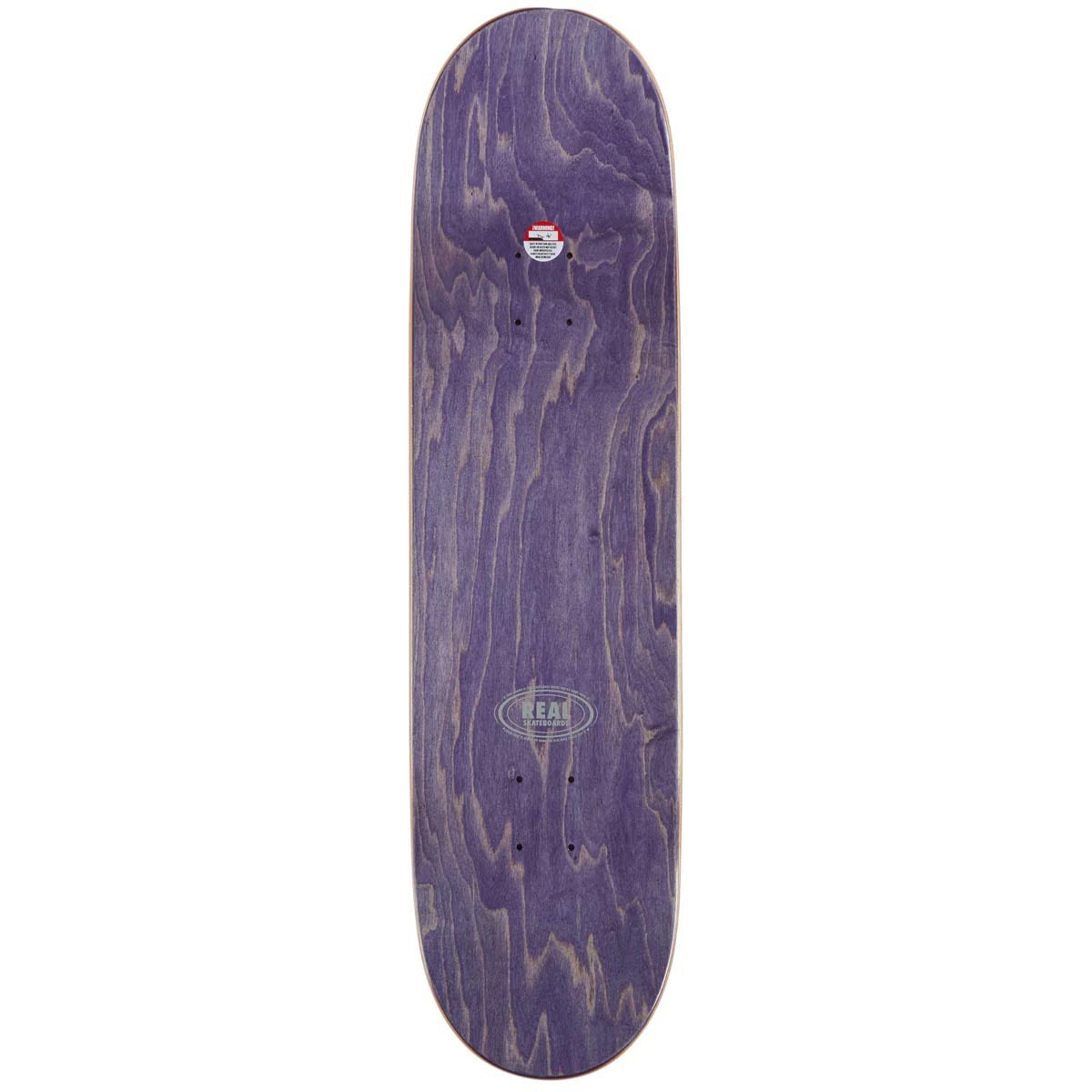 Skateboards Purple Real Cathedral Team Oval 8.25