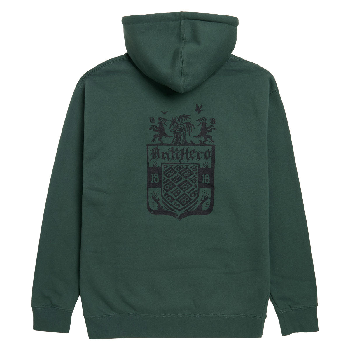 Anti-Hero Coat Of Arms Hoodie - Alpine Green/Black Prints image 1