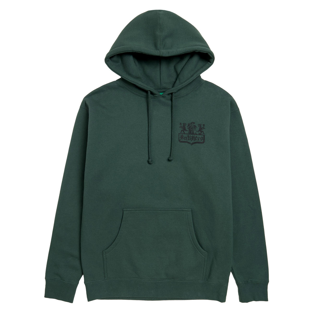 Anti-Hero Coat Of Arms Hoodie - Alpine Green/Black Prints image 2