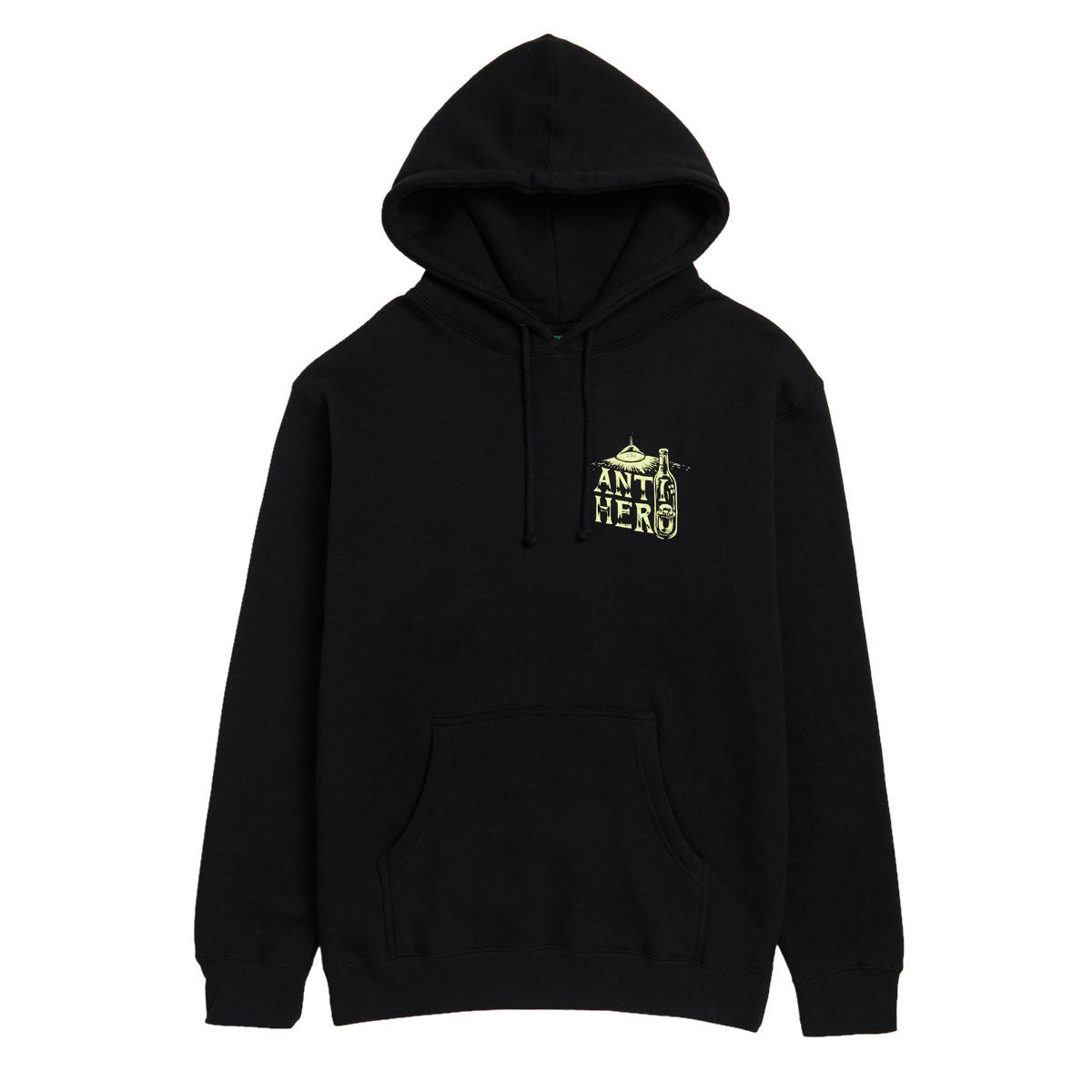 Anti-Hero Carnales Reposado Hoodie - Black/Pale Yellow Prints image 1