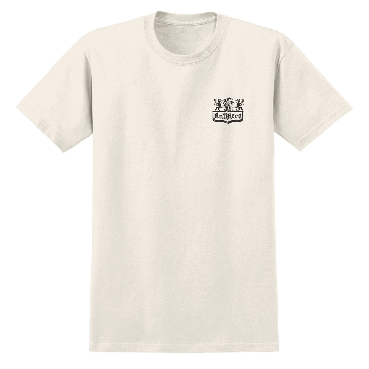 Anti-Hero Coat Of Arms T-Shirt - Cream/Black Prints image 2