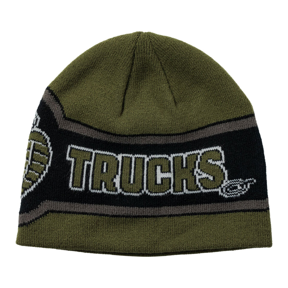 Thunder OG Grenade Beanie - Olive/Black/Grey image 2