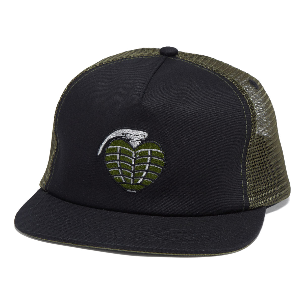 Thunder OG Grenade Hat - Black/Olive image 1