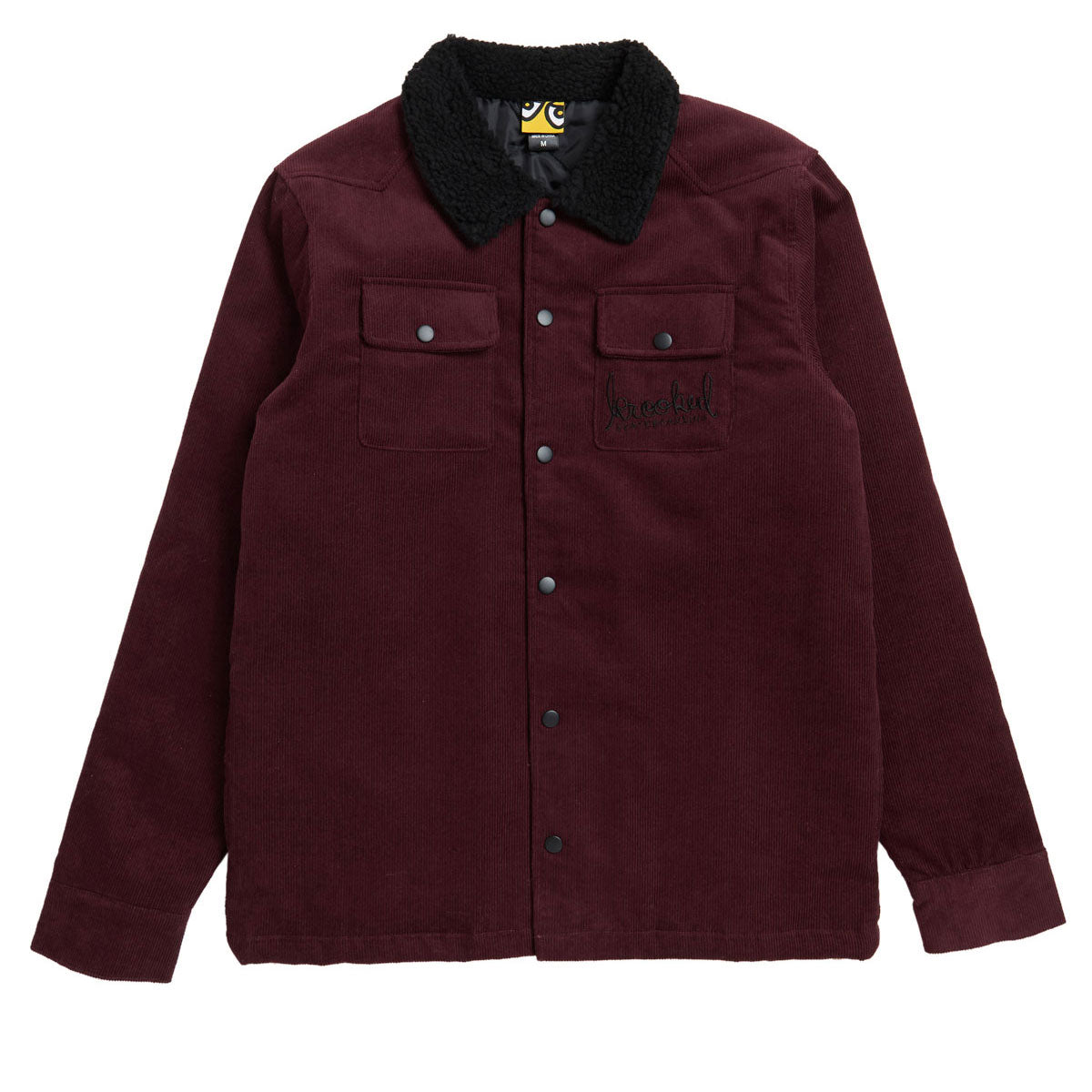 Krooked Skript Jacket - Burgundy image 1
