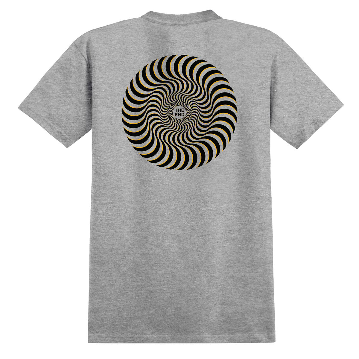 Spitfire Youth Classic Swirl Overlay T-Shirt - Sport Grey/Black/Gold Prints image 1