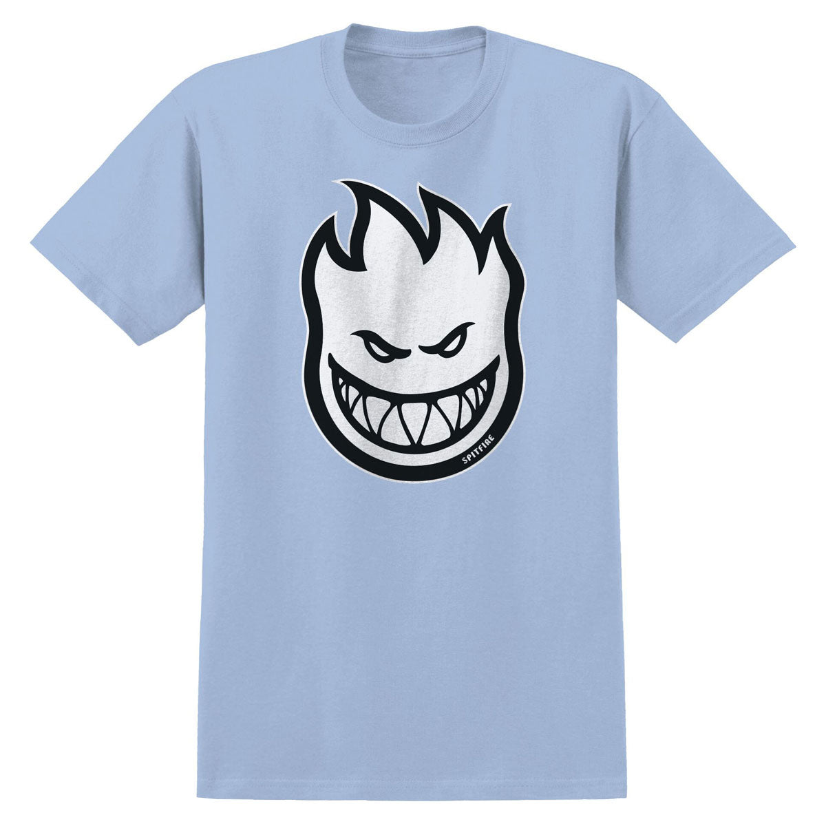 Spitfire Toddler Bighead Fill T-Shirt - Light Blue/White/Black Print image 1