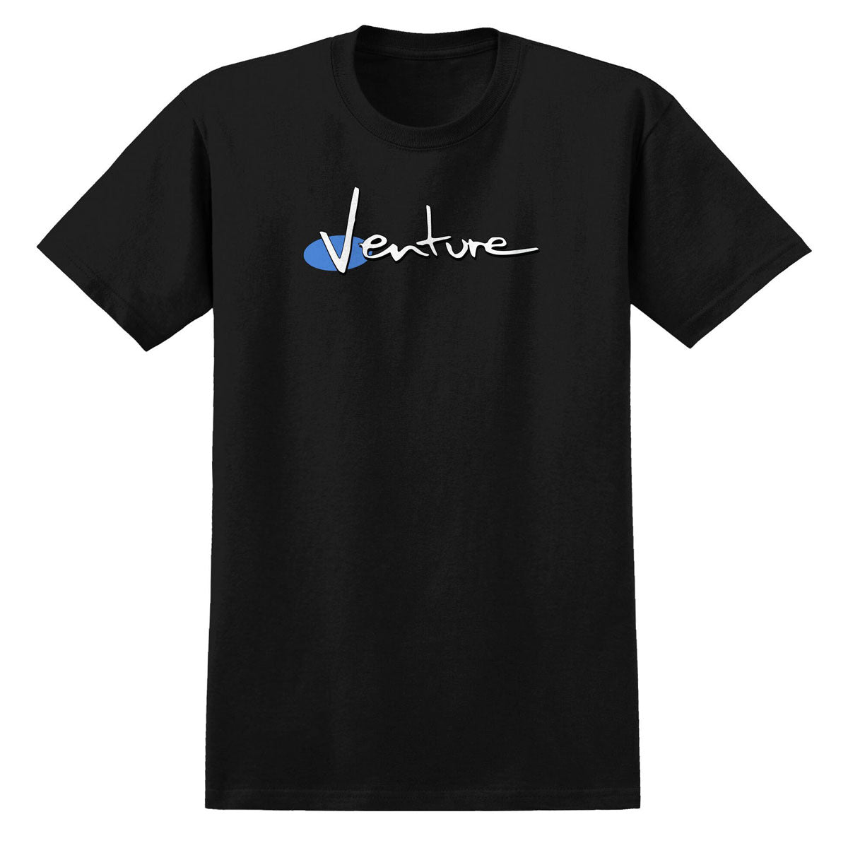 Venture 90s T-Shirt - Black/White/Blue/Black Print image 1