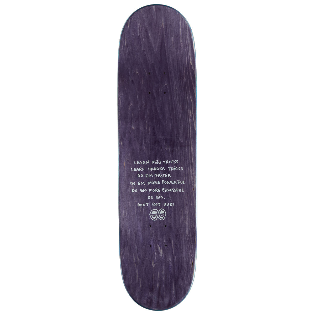 Krooked Eyes Glitter Fleck Skateboard Complete - 8.50