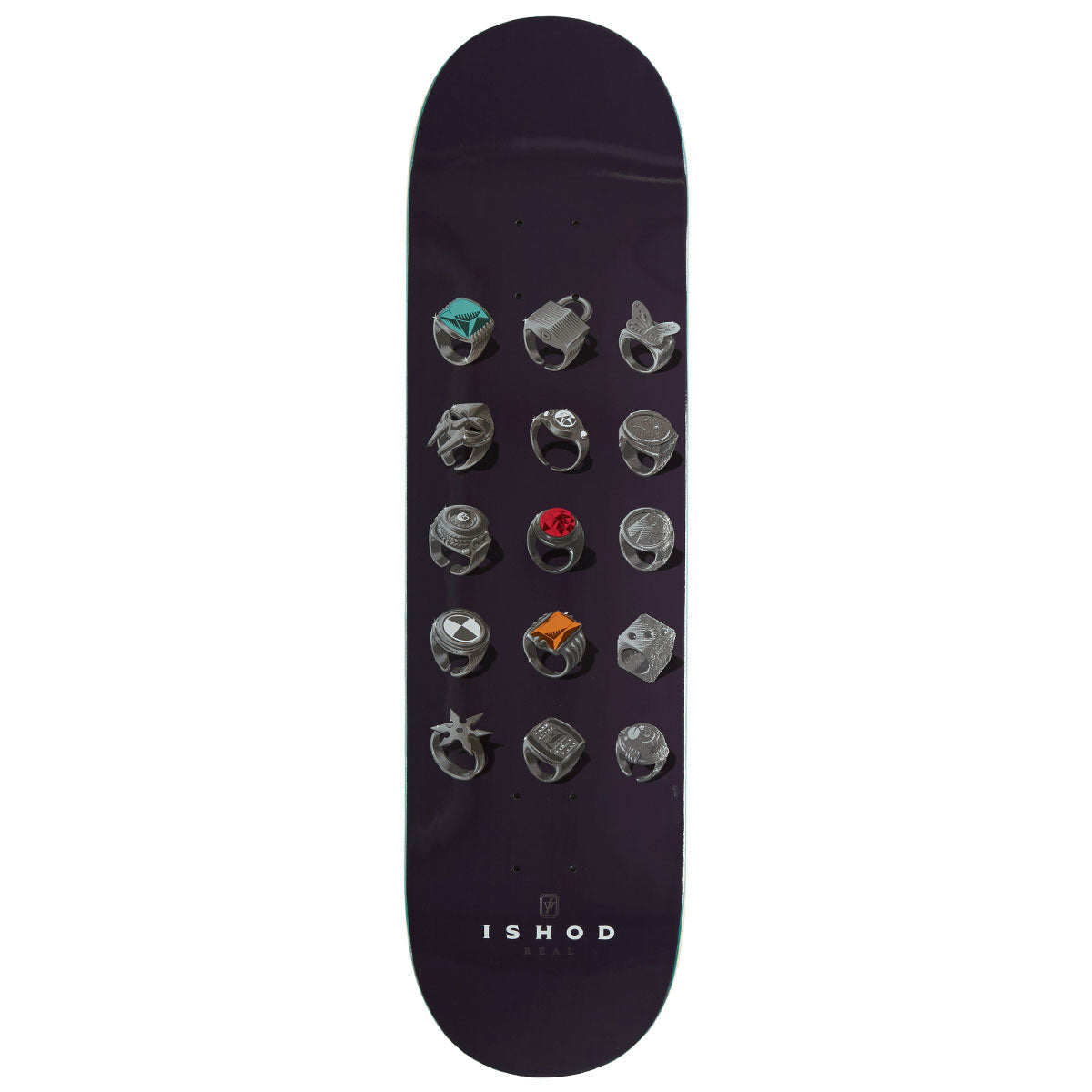 REAL - スケートボード　デッキ　REAL ISHOD MONARCH TEIN TAIL Real Ishod Monarch 8.25 Twin Tail Shape Skateboard Deck