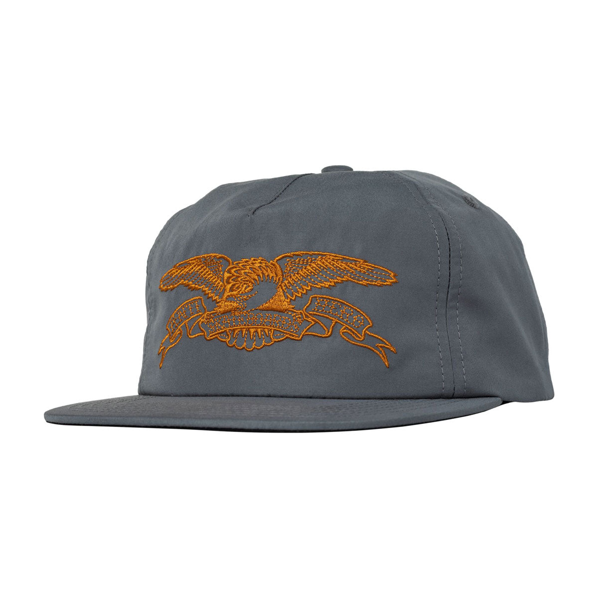 Anti-Hero Basic Eagle Hat - Charcoal/Orange image 1