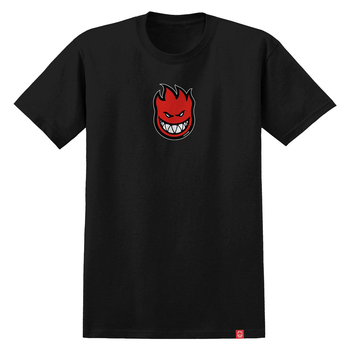 Spitfire Bighead Mid Fill T-Shirt - Black/Red/White image 1