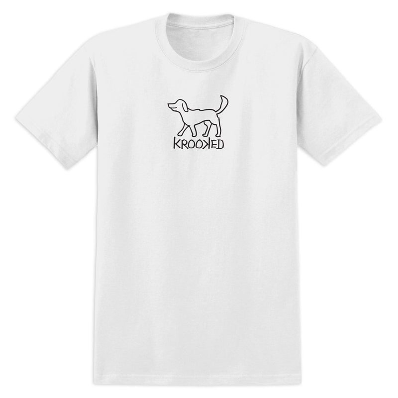 Krooked El Perro T-Shirt - White/Black