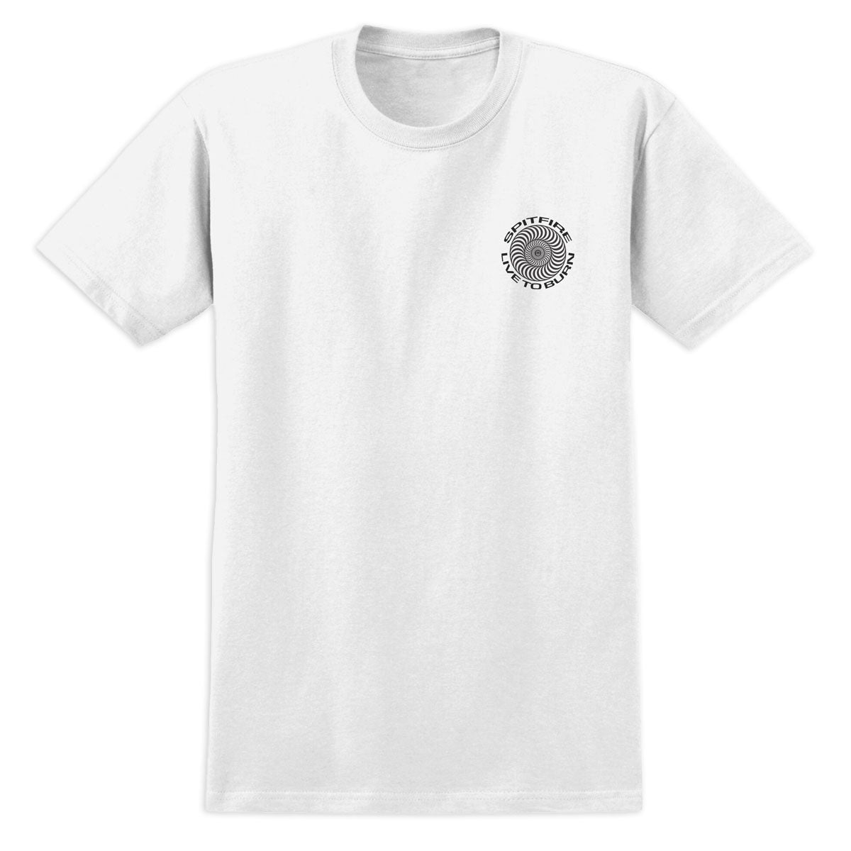 Spitfire Live To Burn Classic T-Shirt - White image 2