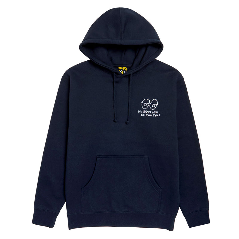 Krooked Two Eyes Emb Hoodie - Navy