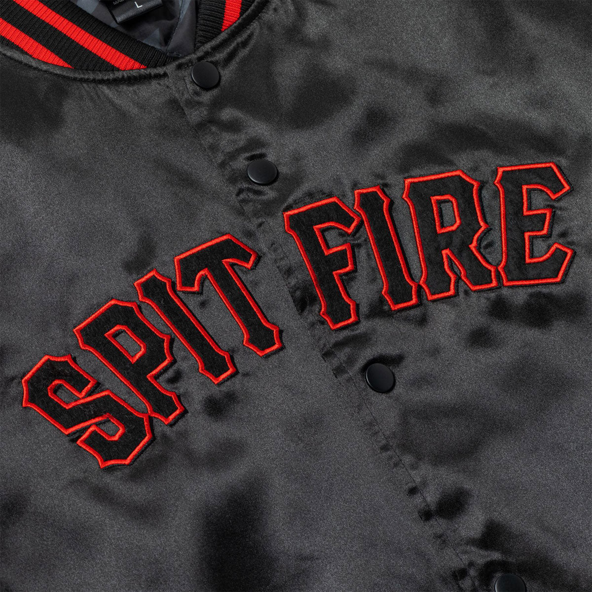 Spitfire Spitball Jacket - Black/Red image 4