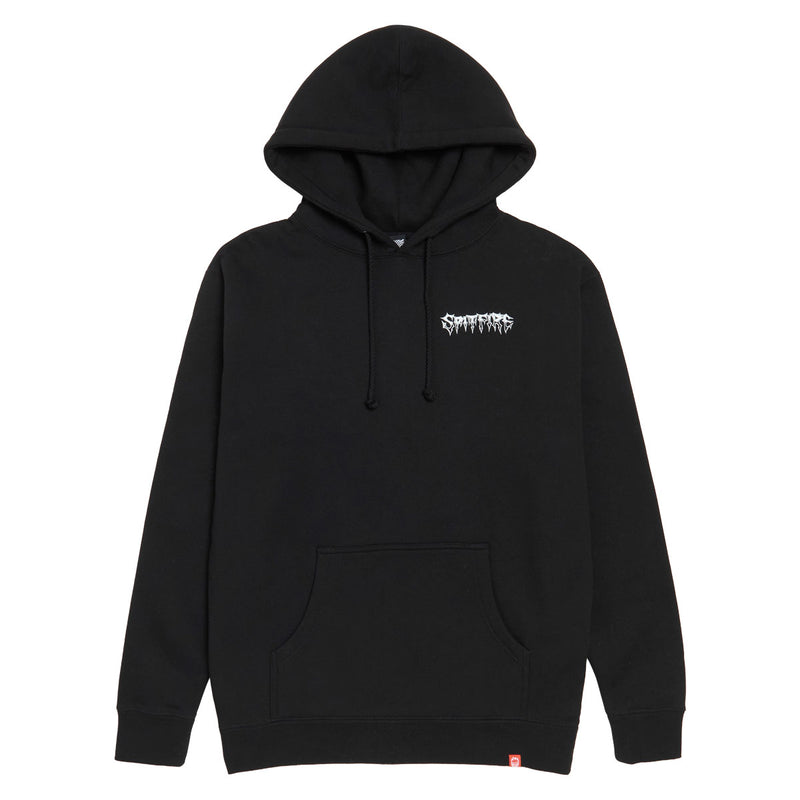 Spitfire Batwing Classic Hoodie - Black/White