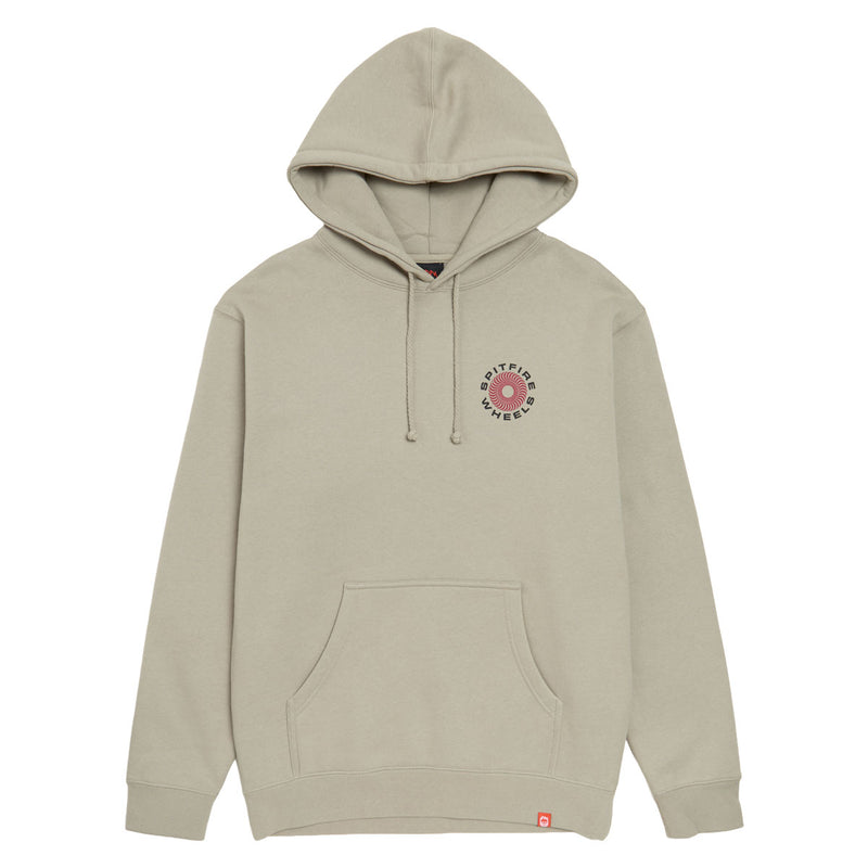 Spitfire Classic '87 Swirl Fade Fill Hoodie - Cement/Red/Black