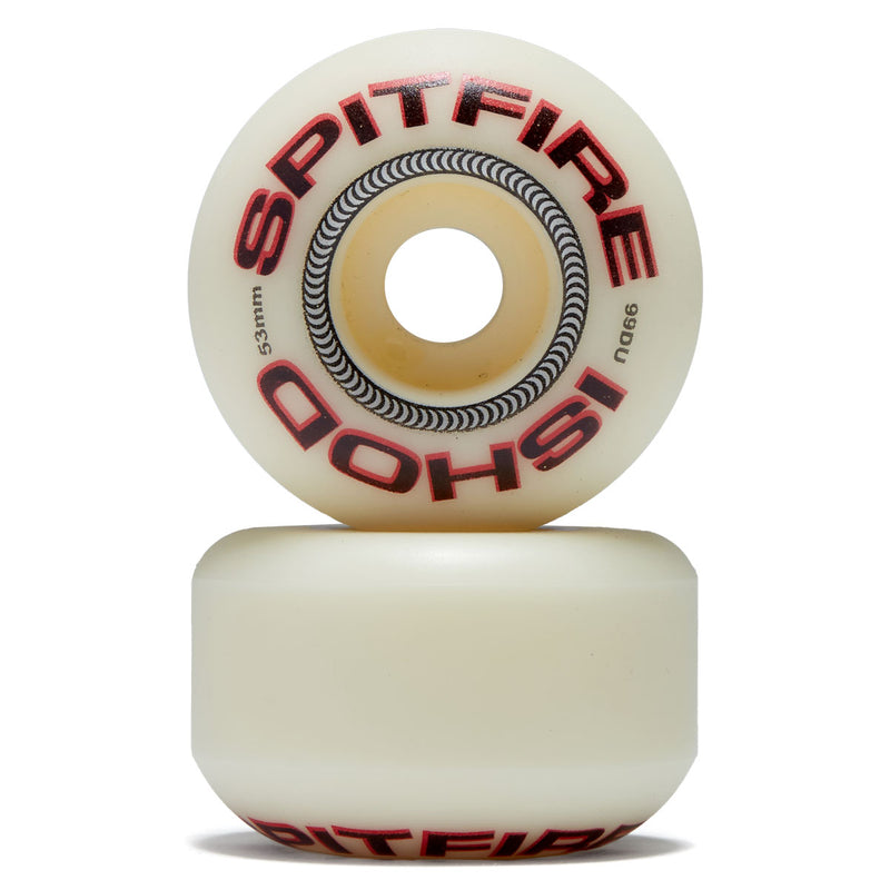 Spitfire F4 99d Lock-in Classic Ishod Skateboard Wheels - Natural - 53mm