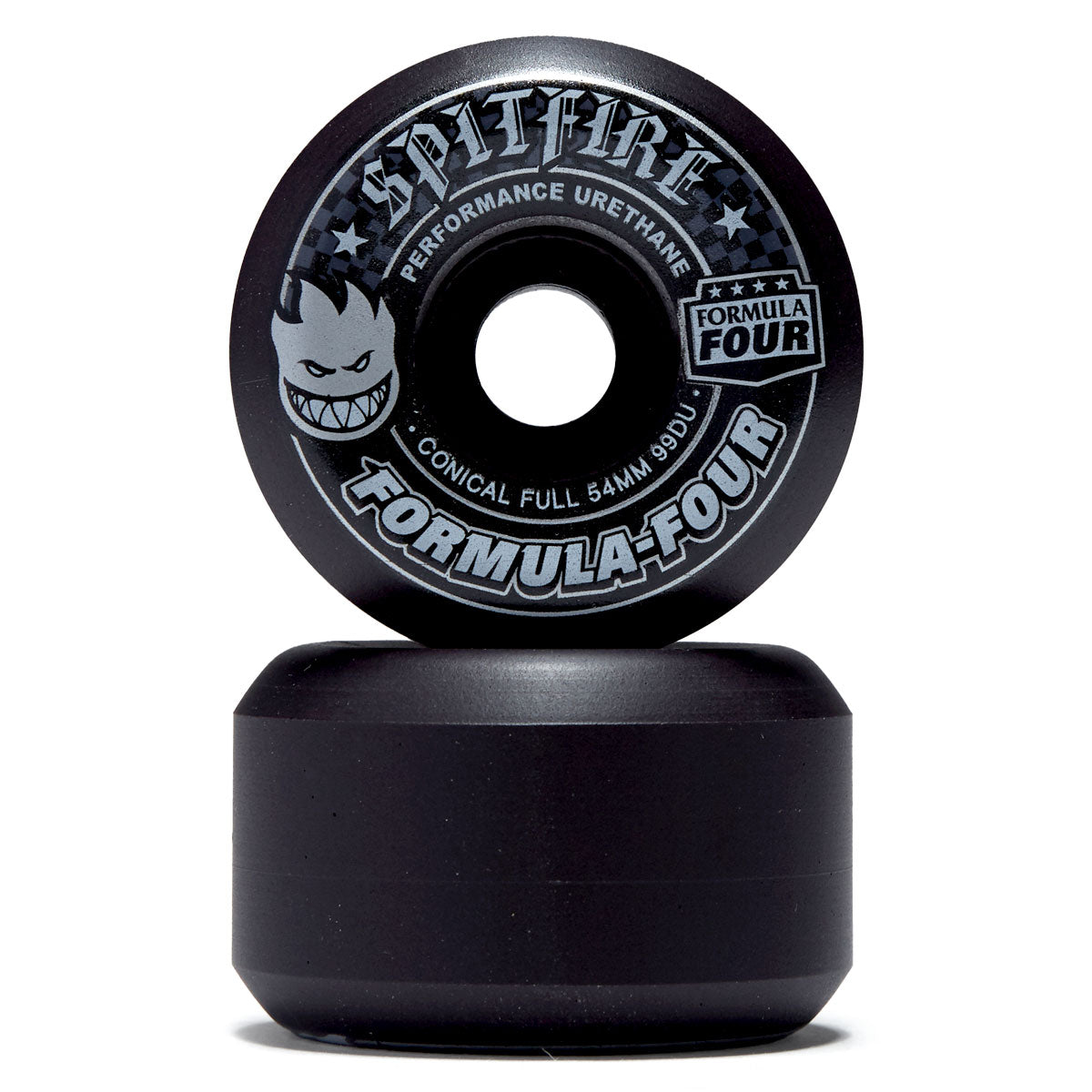Spitfire F4 99d Conical Full Skateboard Wheels - Black Spitfire F4 99d Conical Full Skateboard Wheels - Black