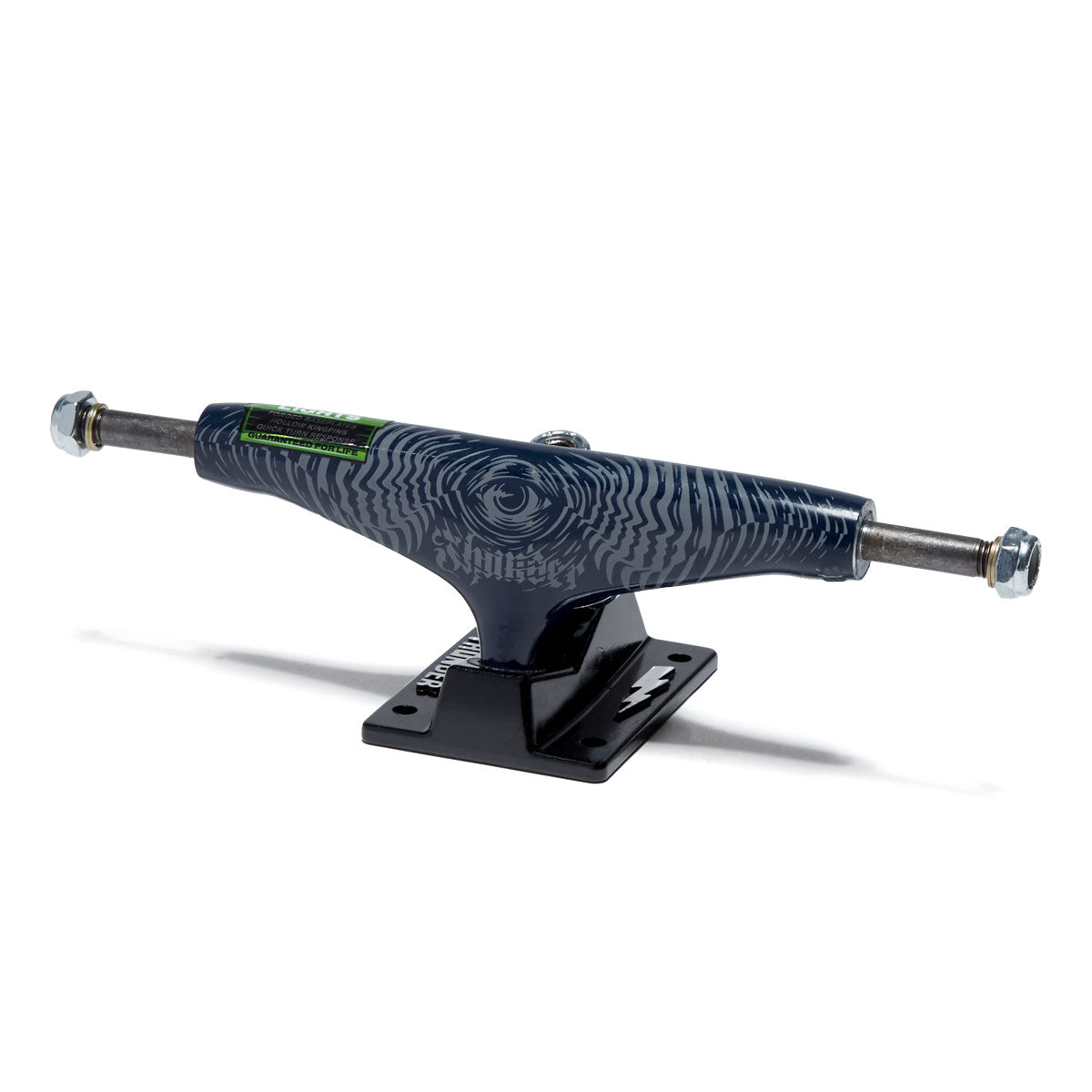 Thunder Mindstate Lights Skateboard Trucks - Deep Blue/Gloss Black - 149mm image 1