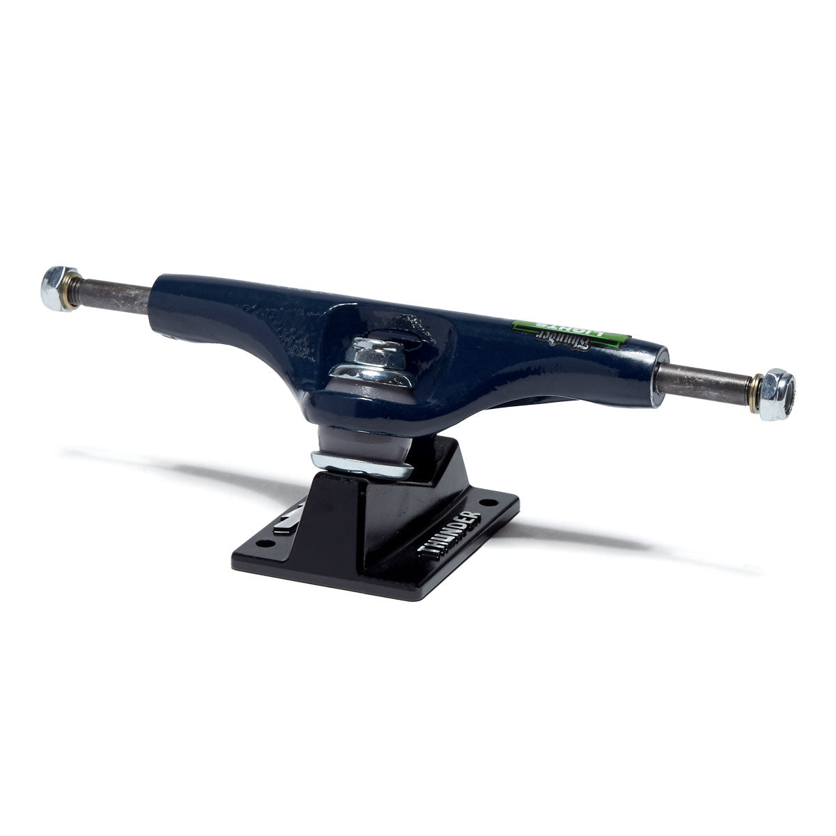 Thunder Mindstate Lights Skateboard Trucks - Deep Blue/Gloss Black - 149mm image 2