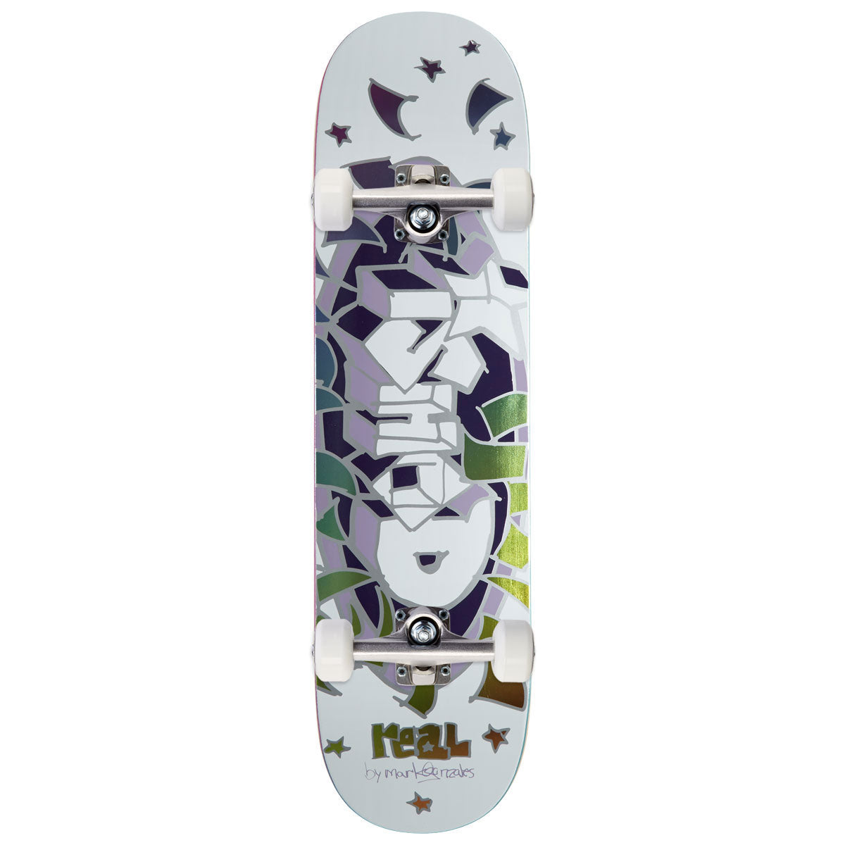 Real Ishod Gonz Oval Party Edition Full SE Skateboard Complete - 8.25