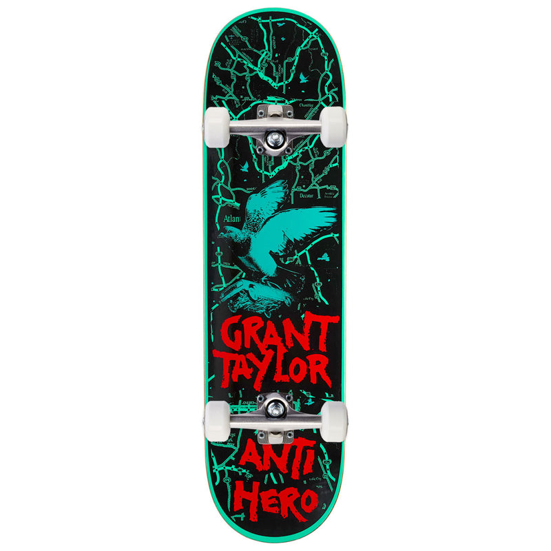 Anti-Hero Grant Repossessed LG Skateboard Complete - Green - 8.50