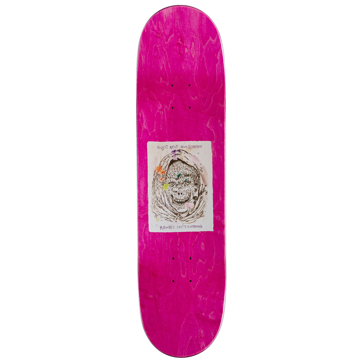 Krooked Kevin Emerson Guest Artist Skateboard Complete - 8.50