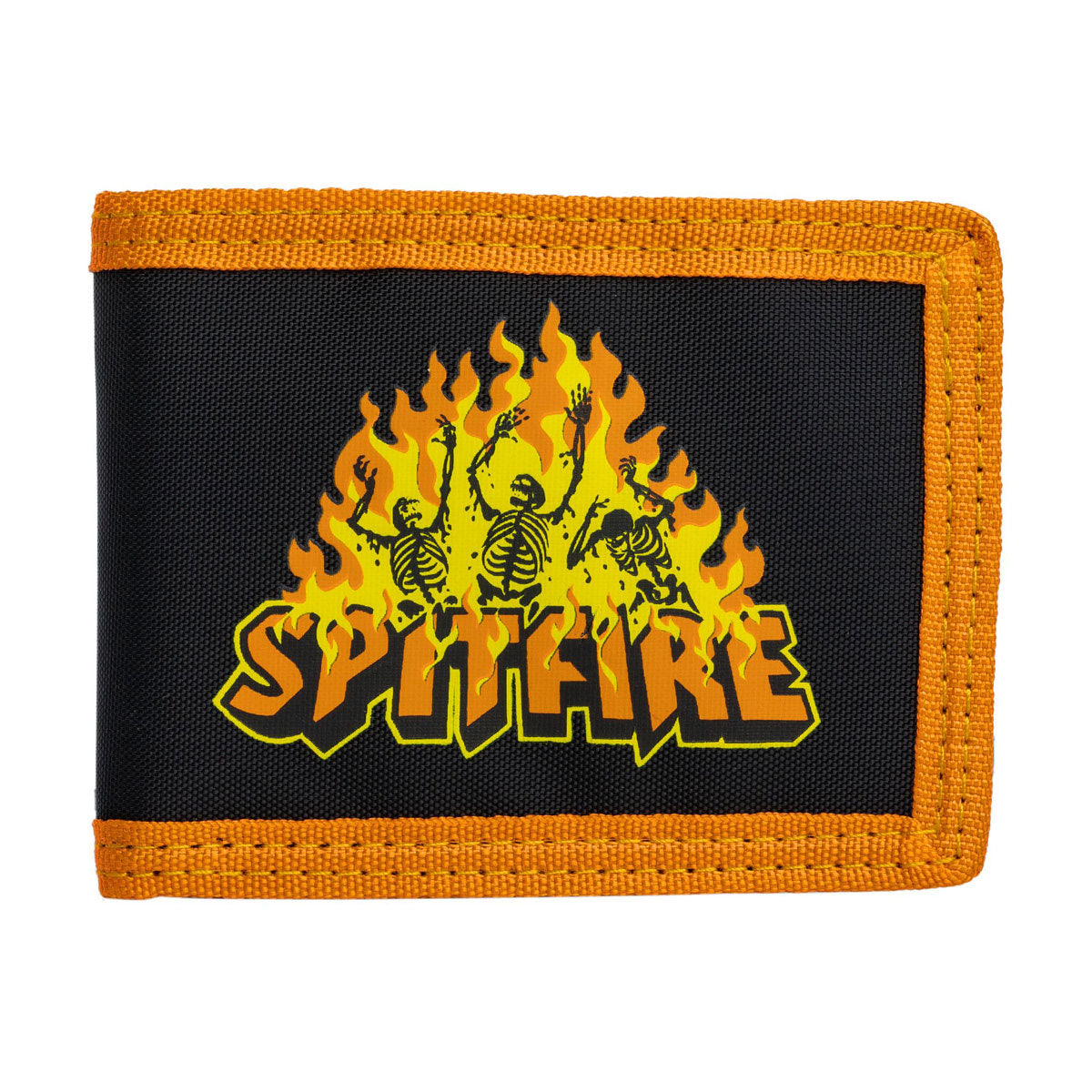 Spitfire Hellfire Bi-Fold Wallet - Black/Orange image 1