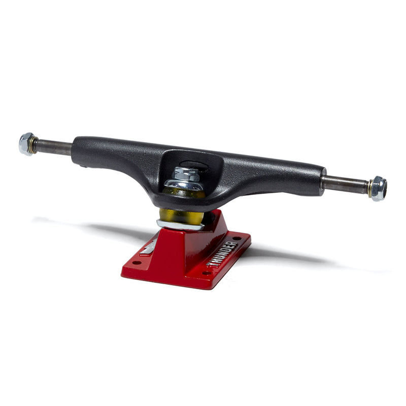 Thunder No Mercy Team Edition Skateboard Trucks - Grey/Red - 151mm