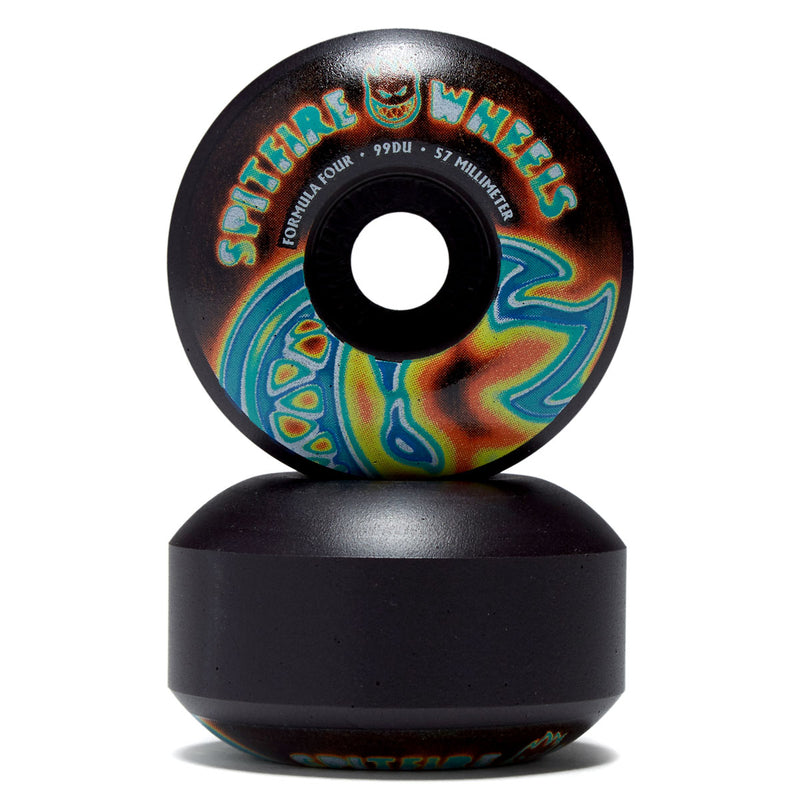 Spitfire F4 99 Radiocative Bighead Skateboard Wheels - Black - 57mm