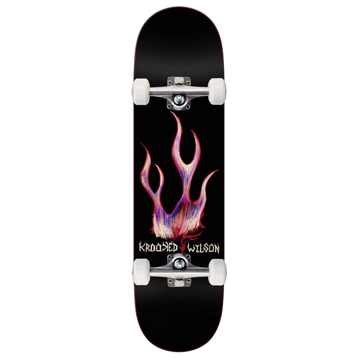 Krooked Wilson Flame True Fit Skateboard Complete - 8.50