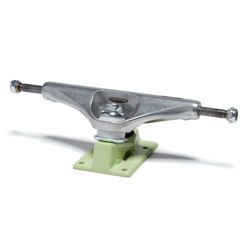 Venture Scribble V-Light Skateboard Trucks - Polished/Green - 5.8