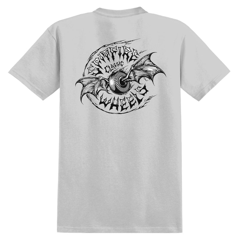 Spitfire Batwing Classic T-Shirt - New Silver