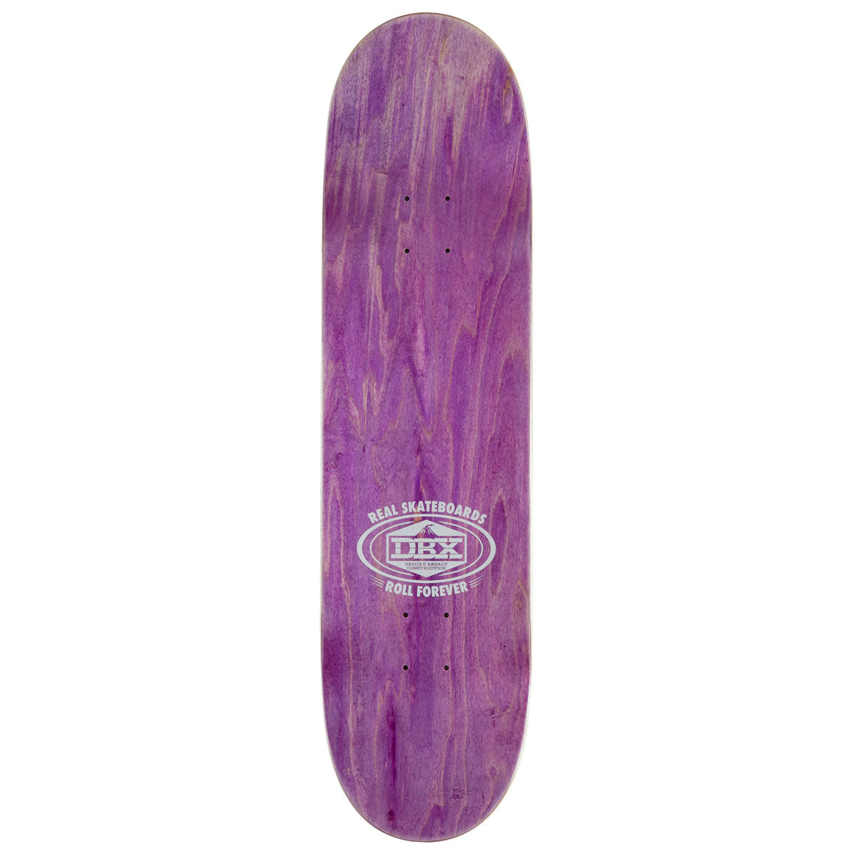 Real DBX Oval Skateboard Complete - Red Foil - 8.38
