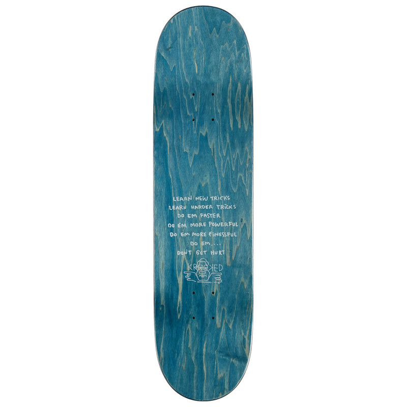 Krooked Knox Three Star Skateboard Deck - 8.25