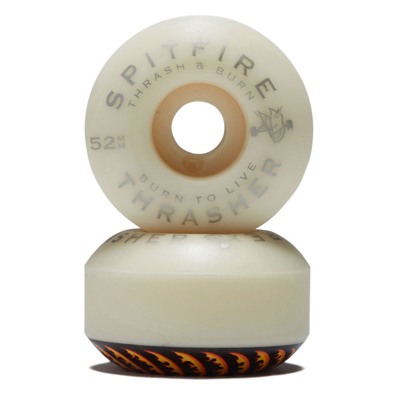 Spitfire x Thrasher Classic Flame F4 99d Classic Skateboard Wheels - Natural - 52mm