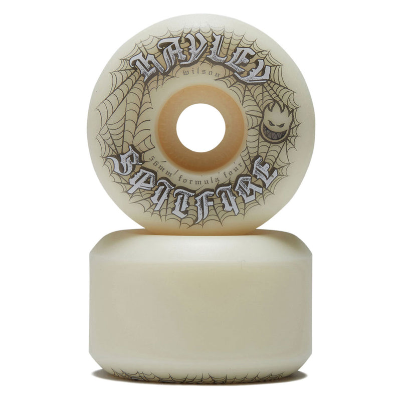 Spitfire F4 99d Hayley Wilson Webbed Conical Full Skateboard Wheels - Natural - 56mm