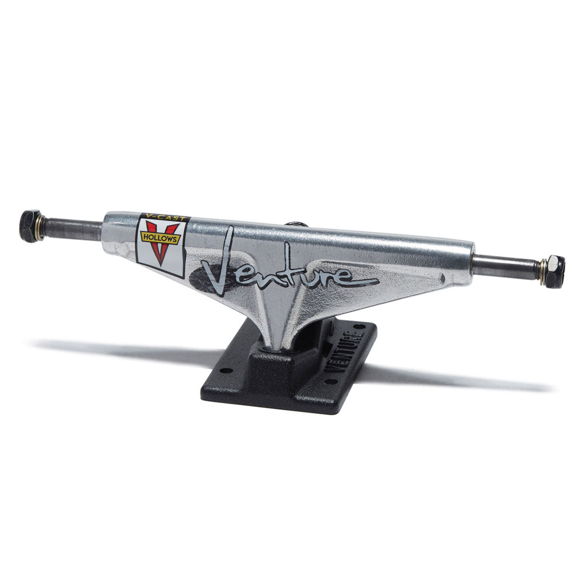 Venture 92 Crinkle V-Cast Hollow Skateboard Trucks - Polished - 5.6 image 1