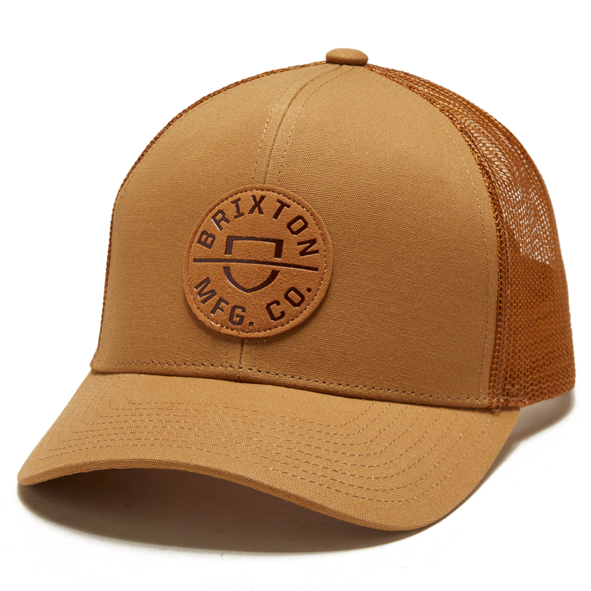 Brixton Crest X Mp Mesh Hat - Golden Brown/Golden Brown image 1