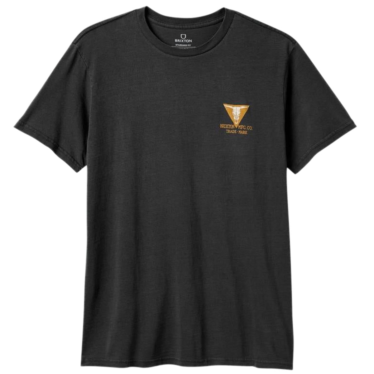 Brixton Galveston T-Shirt - Black Worn Wash image 1