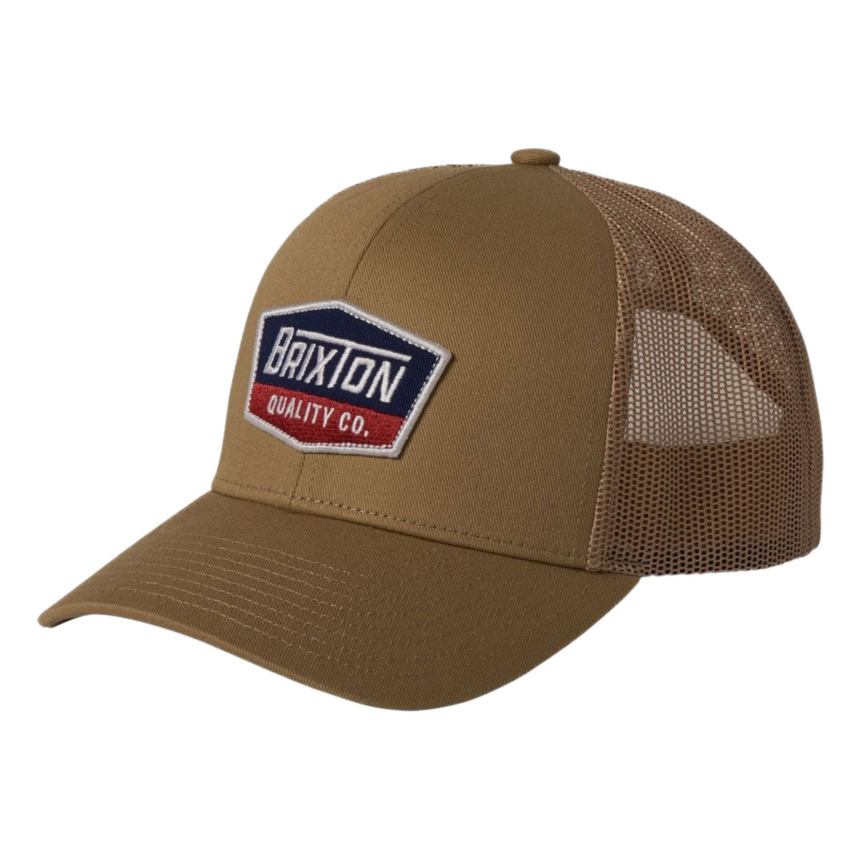 Brixton Regal Netplus Mp Trucker Hat - Khaki/Khaki image 1