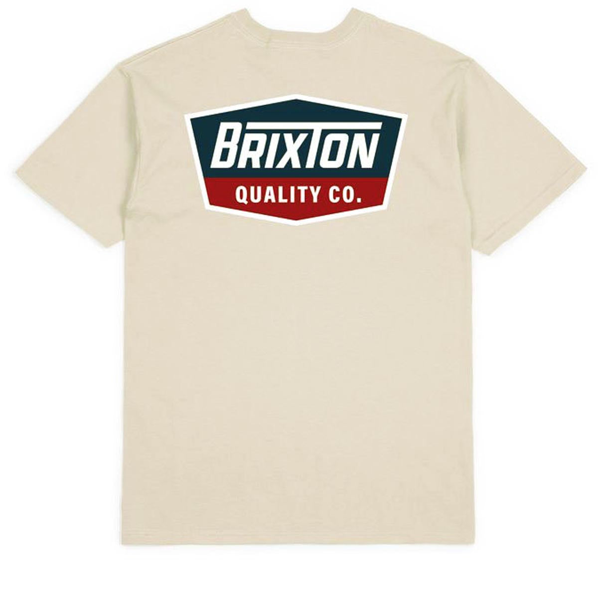 Brixton Regal T-Shirt - Cream/Navy image 2