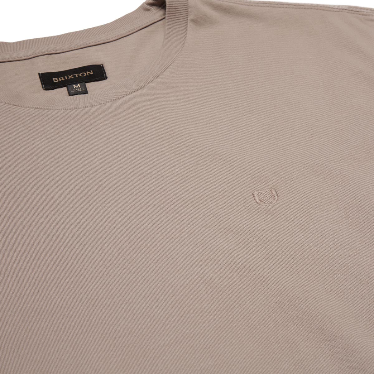 Brixton Vintage Reserve T-Shirt - Cinder Grey Sol Wash image 2