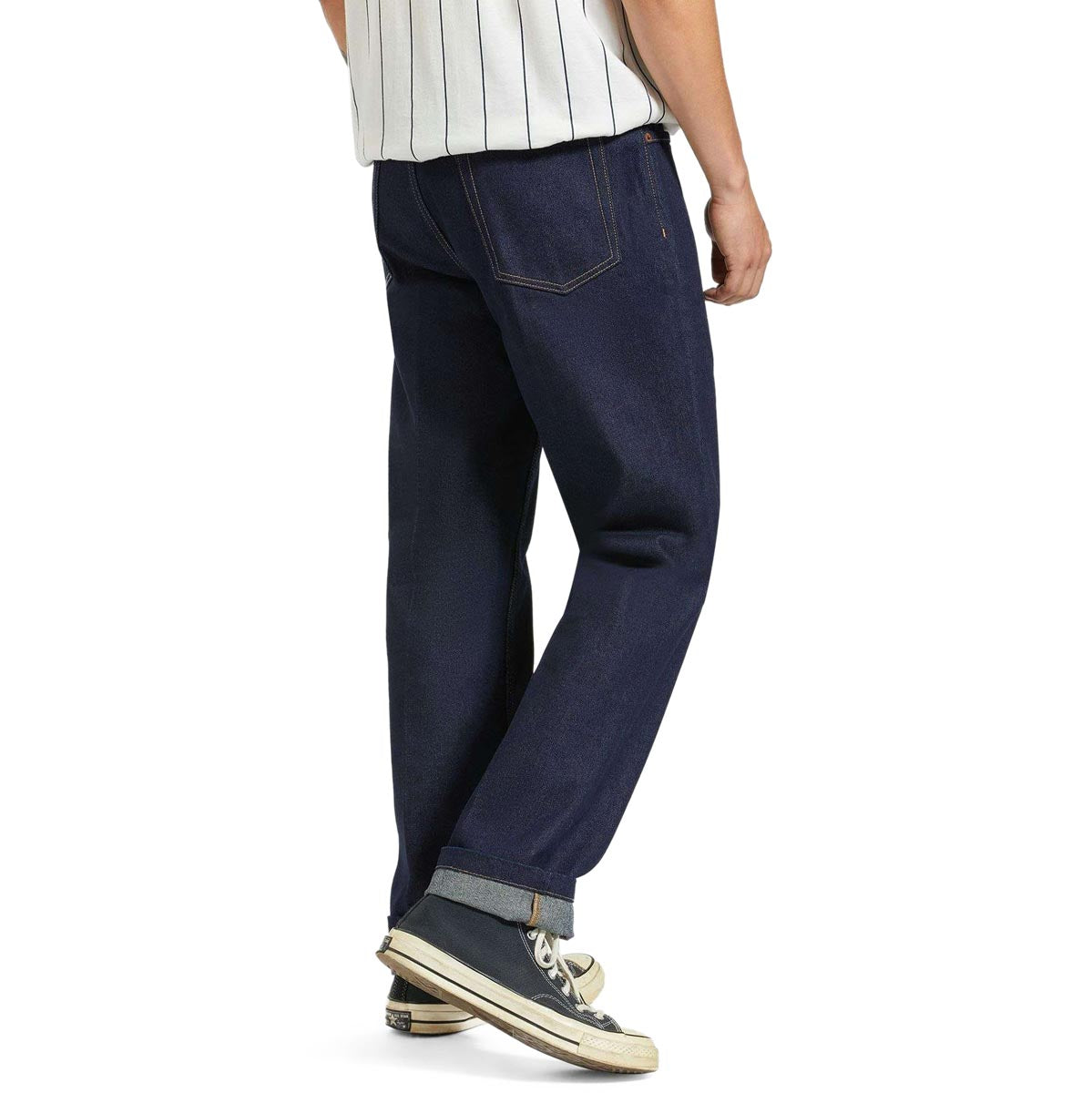 Brixton Builders 5 Pocket Jeans - Rinse Denim image 2